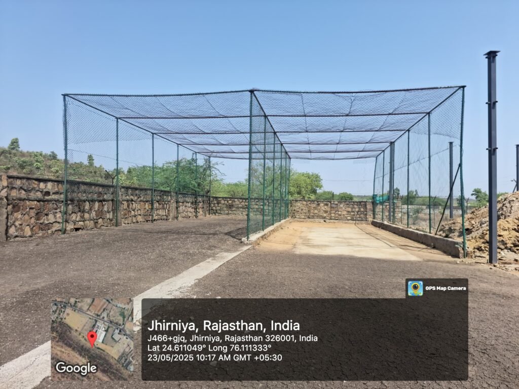 Cricket Net Practice